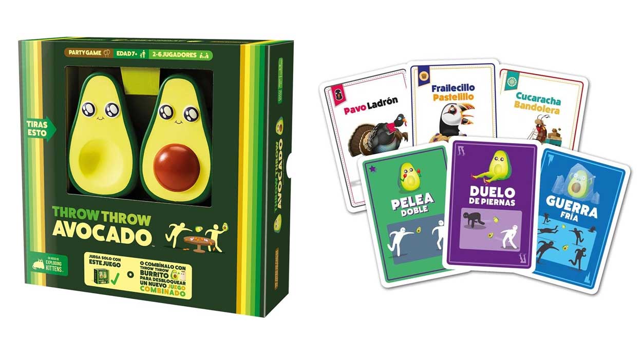 Chollo Exploding Kittens Throw Throw Avocado por sólo 20,48€ (-18%)