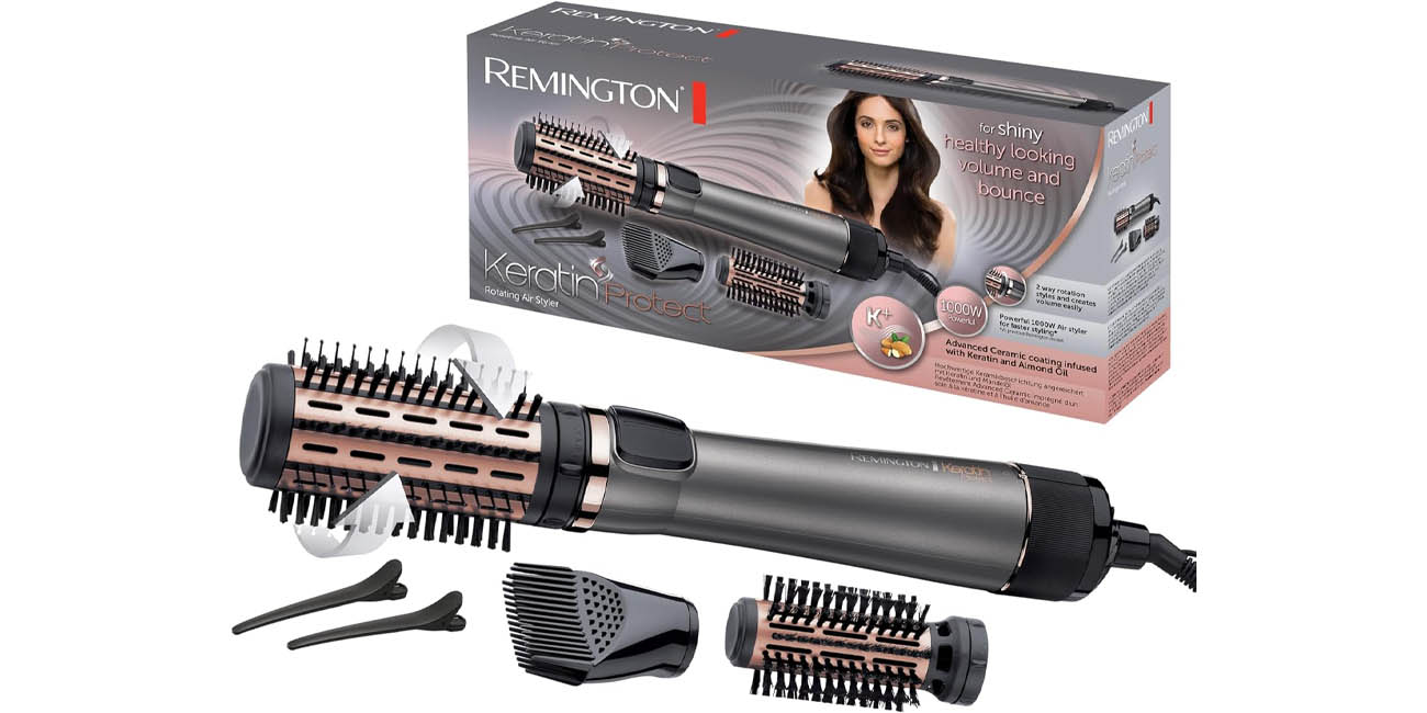 Chollo Cepillo de aire Remington Keratin Protect AS8810 por sólo 39,99€ con envío gratis (-20%)