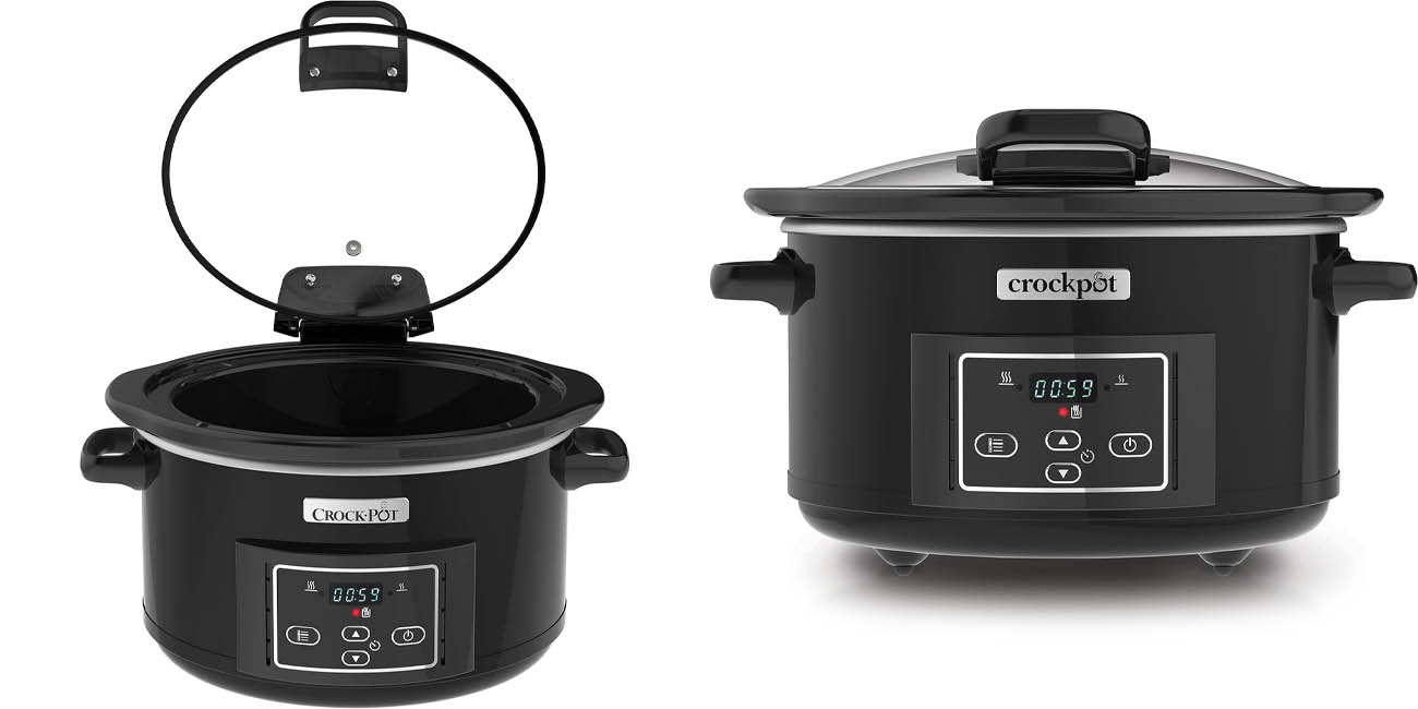 Chollo Olla de cocción lenta digital CrockPot CSC052X de 4,7 litros por sólo 59,60€ con envío gratis (45% de descuento)