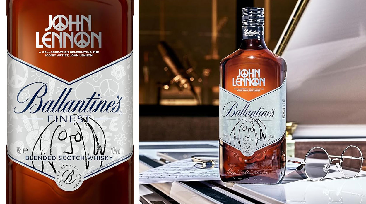 Chollo Whisky Ballantine’s Finest Edición Limitada John Lennon de 700 ml por sólo 12,45€ (-13%)