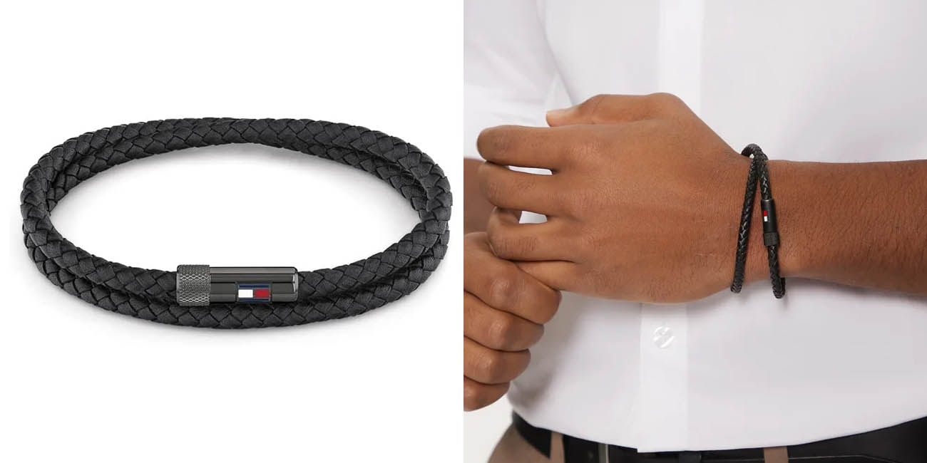 Esta pulsera de piel Tommy Hilfiger es perfecta para regalo, ¡y la tienes a mitad de precio en Amazon!