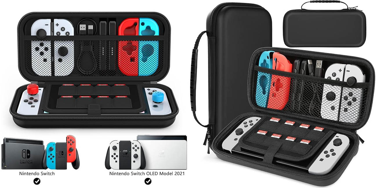 Chollo Funda para Nintendo Switch HEYSTOP por sólo 4,99€ (29% de descuento)