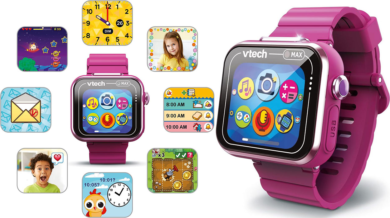 Chollo Smartwatch infantil Kidizoom MAX de Vtech por sólo 41,16€ con envío gratis (-36%)