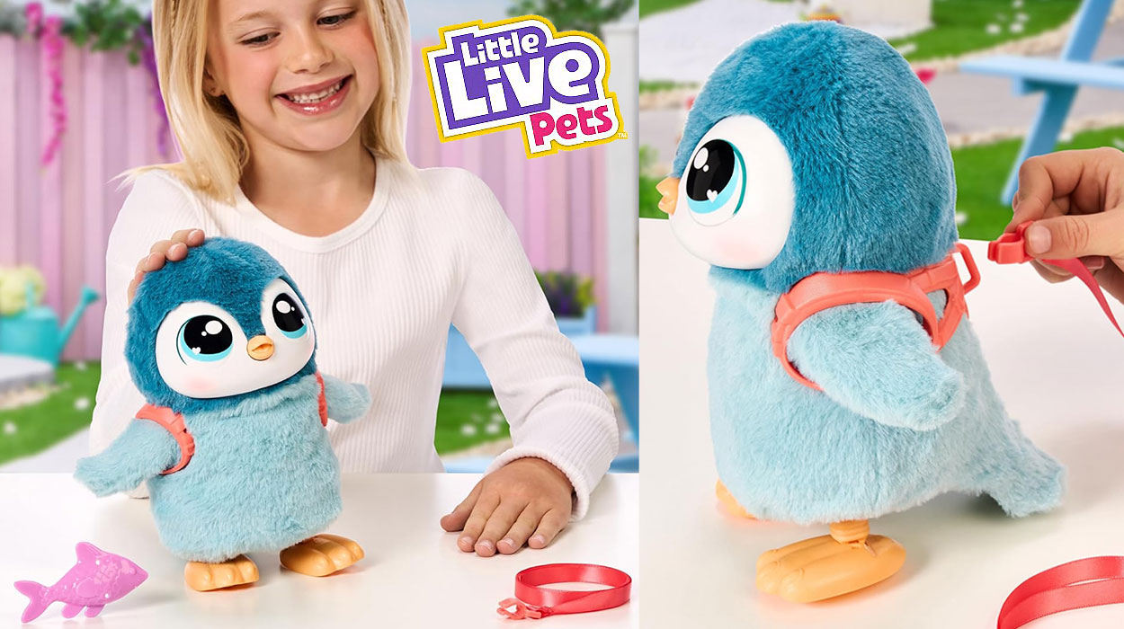 Chollo Mascota interactiva My Walking Penguin de Little Live Pets por sólo 30,29€ con envío gratis (-24%)