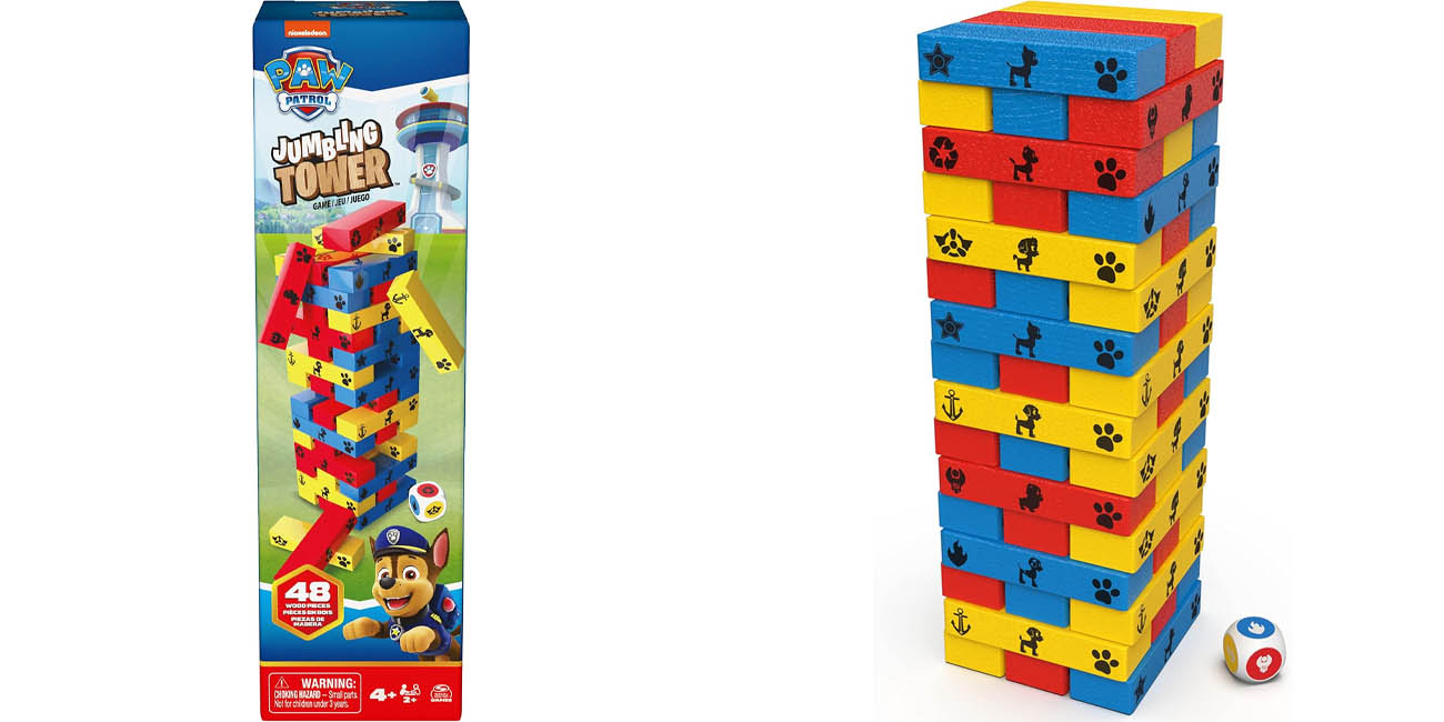 Chollo Juego de mesa Patrulla Canina Jumbling Tower por sólo 6,99€ (30% de descuento)