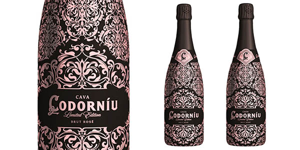 Chollo Codorníu Cava brut rosado Edición Limitada por sólo 8,29€ (-17%)