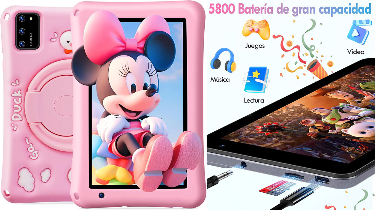 La nueva mejor amiga de tu peque es esta tablet Bisaikasow con Android 13 a un precio muy asequible