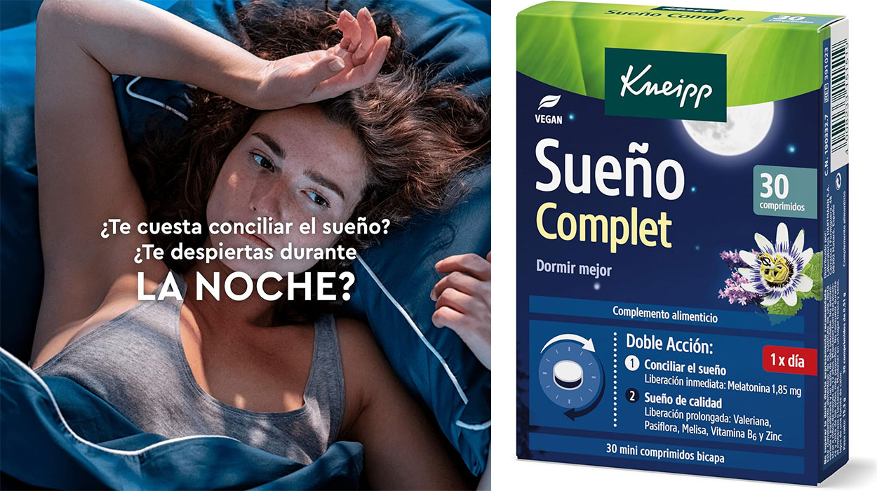 Chollo Tranquilizante natural Kneipp Sueño Complet para dormir por sólo 6,99€ (-32%)