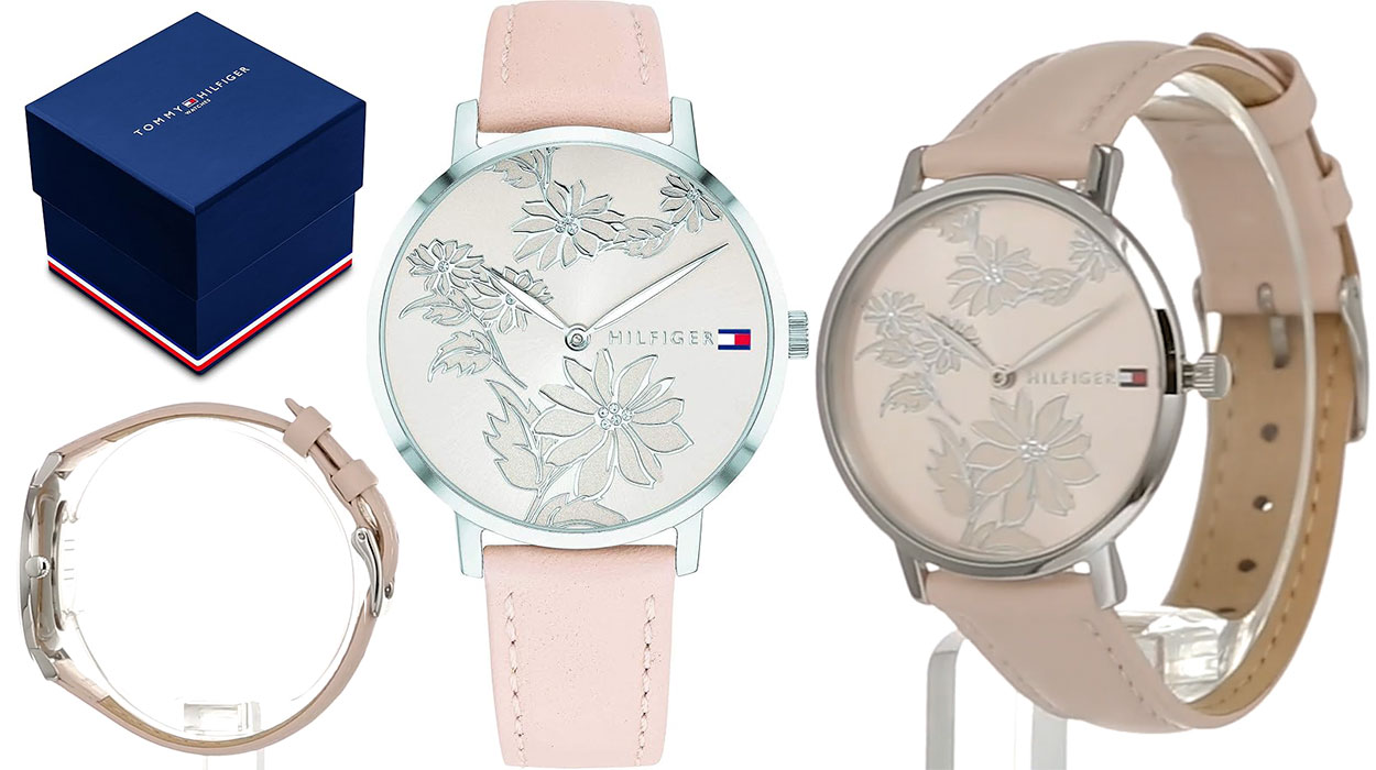 Este reloj Tommy Hilfiger en oro rosa es un regalo perfecto y hoy tiene un precio fantástico