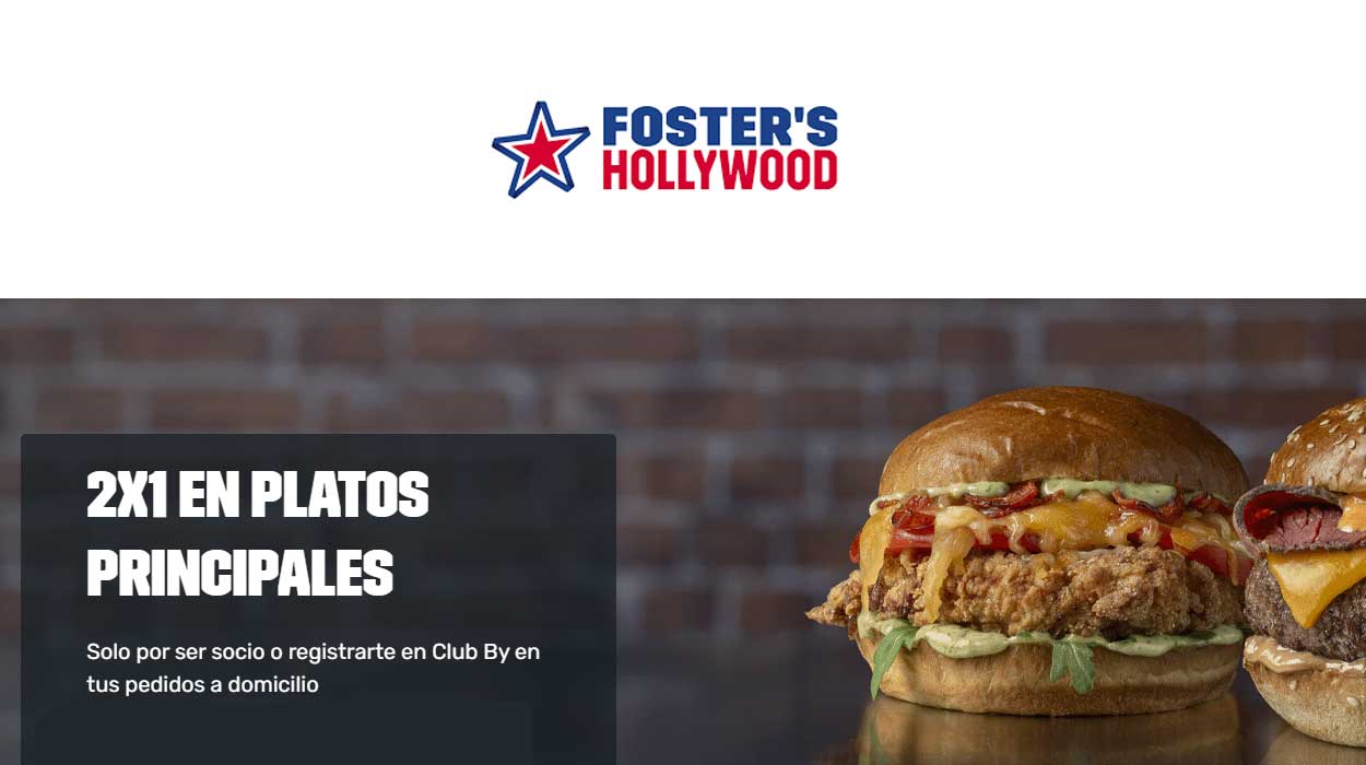 2×1 en Foster’s en principales a domicilio