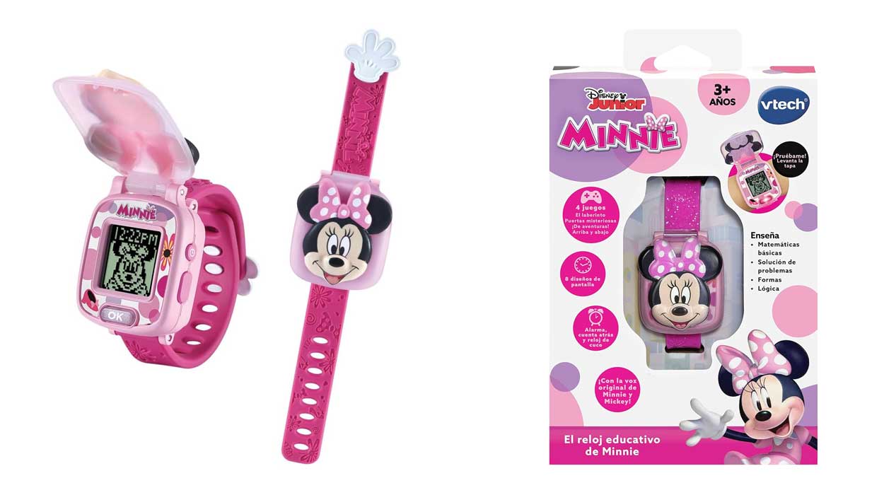 Chollo Reloj educativo Vtech Minnie Mouse por sólo 14,70€ (-51%)