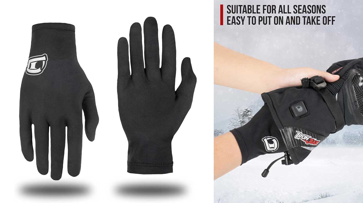 Chollo Guantes interiores antisudor Borleni por sólo 7,99€ (-20%)