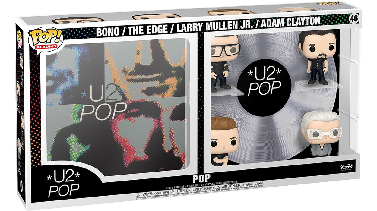 Chollo Set Funko U2 POP con 4 figuras y vinilo decorativo por sólo 39,60€ con envío gratis (-51%)