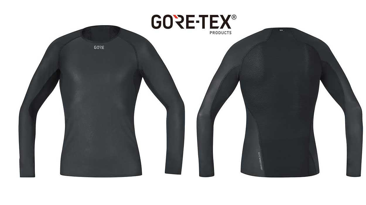 Esta camiseta GOREWEAR Windstopper es idónea como capa base para enfrentarte a condiciones climáticas adversas y hoy tiene un 40% de descuento