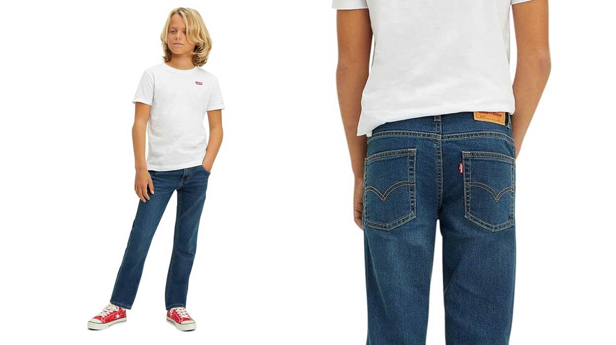 Chollo Vaqueros Levi’s 511 Slim Fit para niños por sólo 24,50€ (-46%)