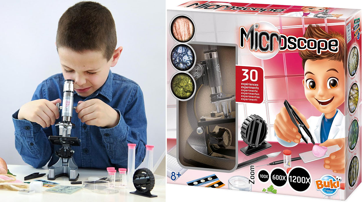 Chollo Set Microscopio Buki France con 30 experimentos por sólo 21,95€ (-27%)