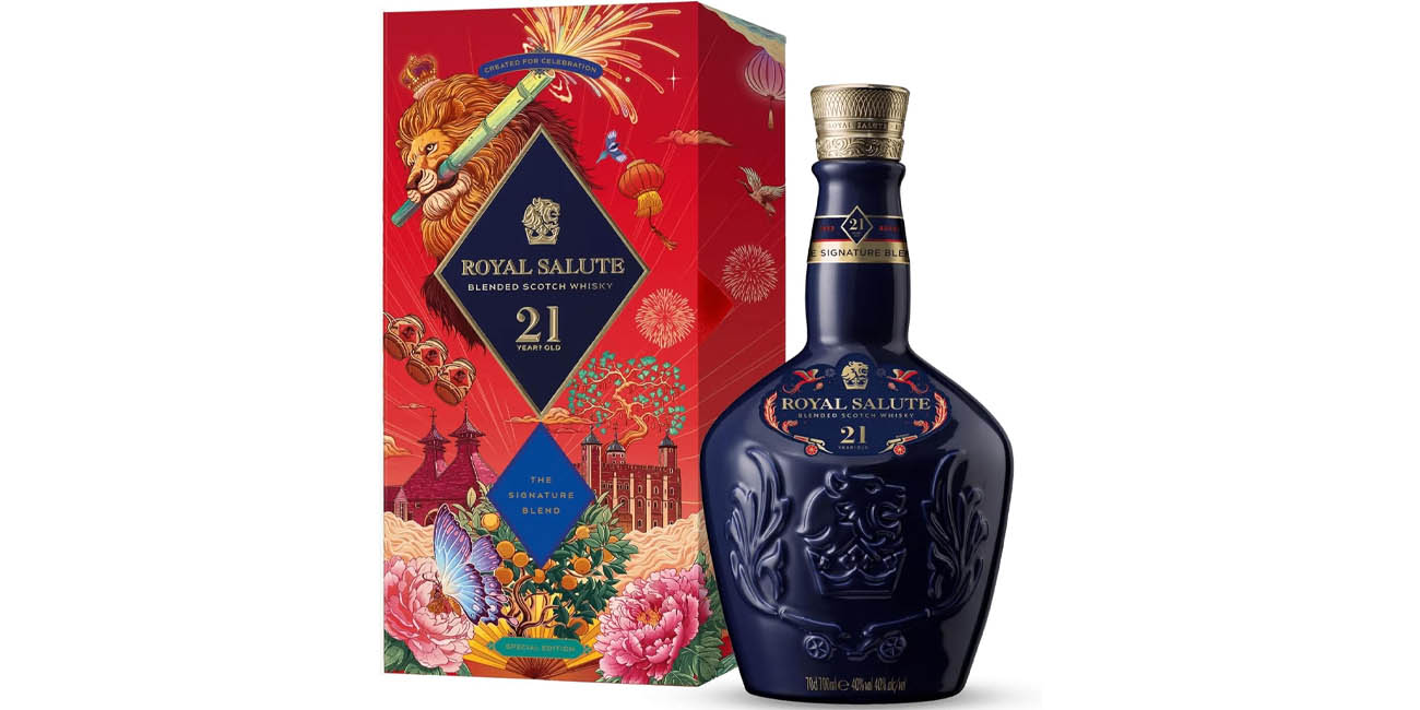 Chollazo Whisky Chivas Royal Salute 21 Años Chinese New Year Edition de 700 ml por sólo 127,13€ con envío gratis (-38%)