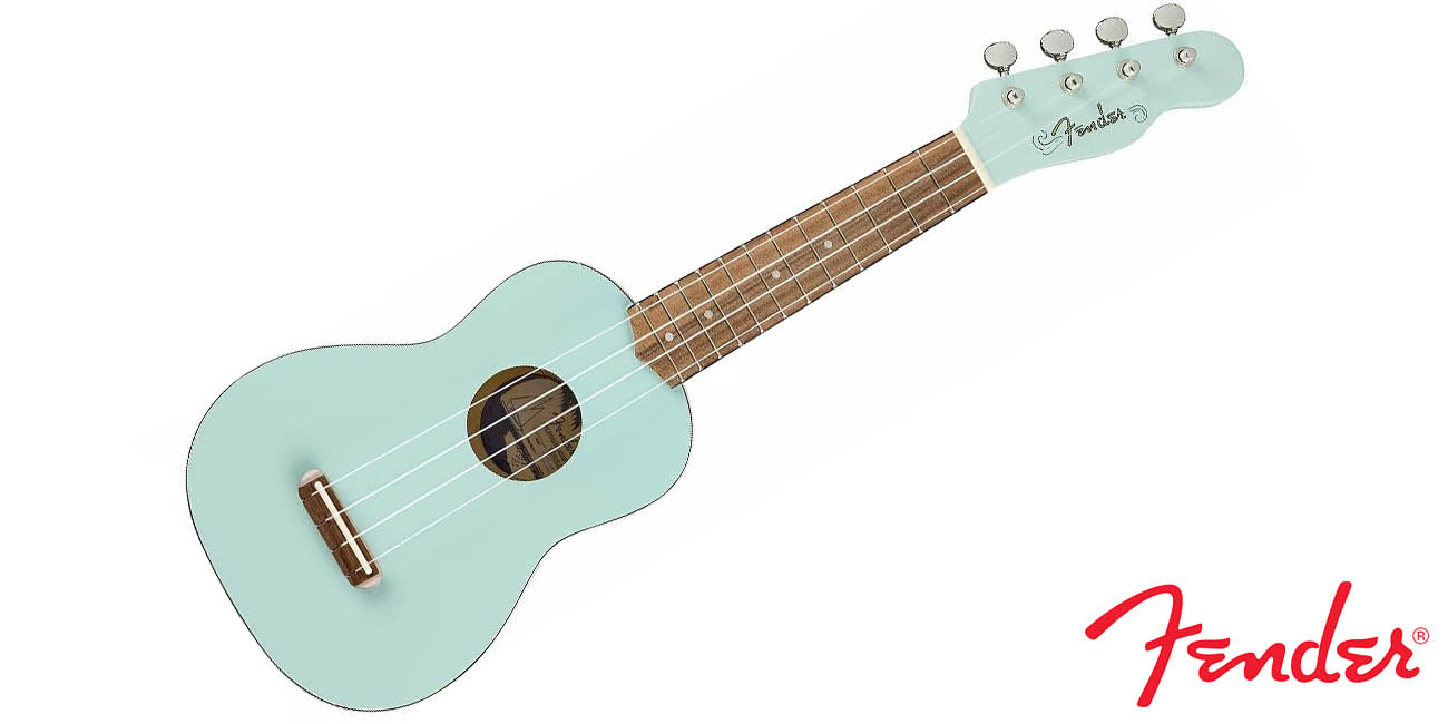 Chollo Ukelele soprano Fender Venice para principiantes por sólo 48,07€ con envío gratis (26% de descuento)