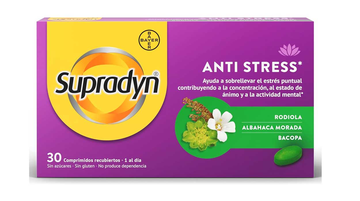 Chollo Suplemento Supradyn Anti-Stress de 30 comprimidos por sólo 8,09€ (-54%)