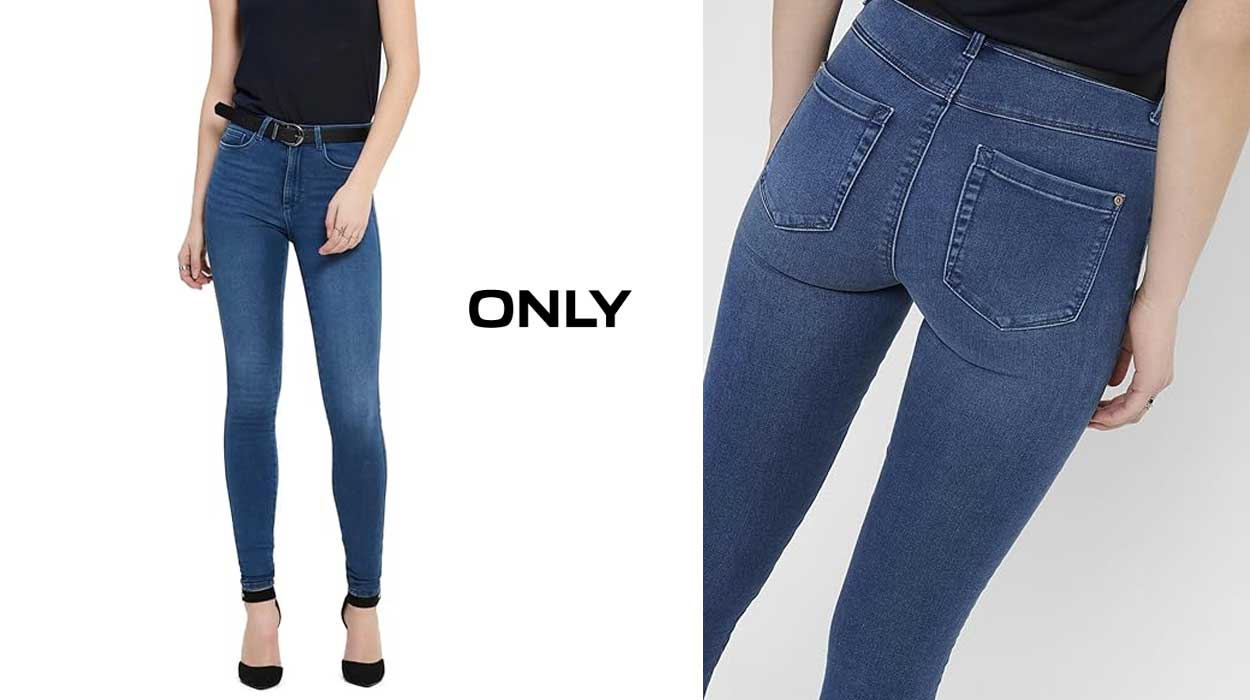 Los vaqueros skinny de ONLY más vendidos a un precio arrollador (Se agotarán pronto)