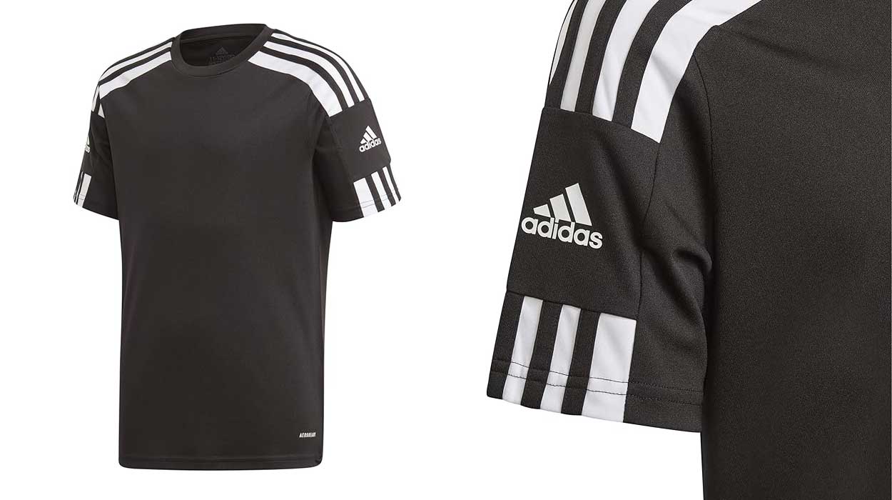 Chollazo Camiseta infantil de deporte Adidas Squadra 21 por sólo 9,99€ (50% de descuento)