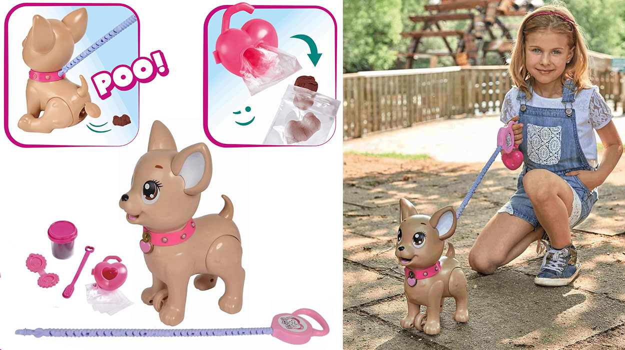 Chollo Perro chihuahua Chi Chi Love Poo Poo para pasear por sólo 22,99€ (-49%)