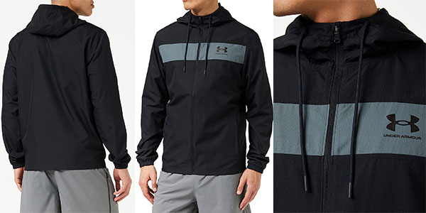 Chollo Chaqueta cortavientos Under Armour UA Sportstyle para hombre por sólo 32,97€ con envío gratis (-49%)