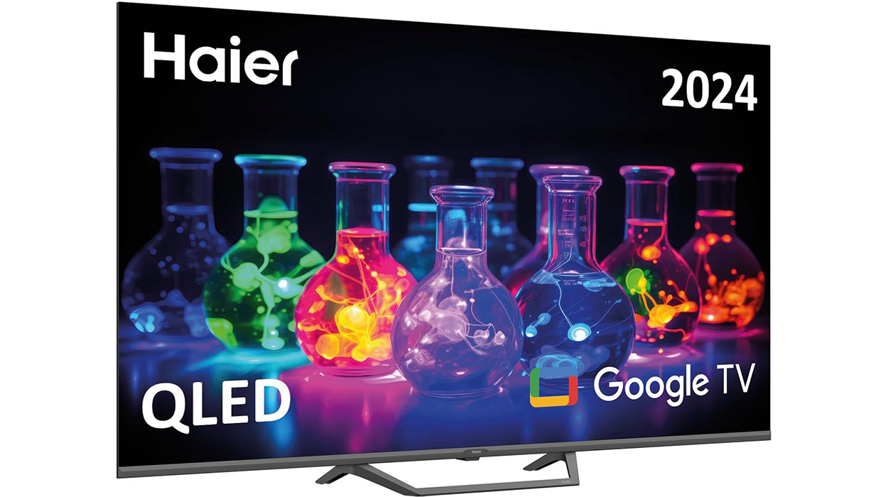 Chollo Smart TV Haier S80E QLED 4K UHD de 50″ por sólo 269,25€ con envío gratis (-43%)