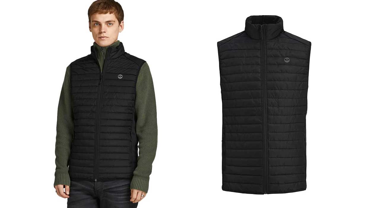 Chollo Chaleco Jack & Jones Puffer Gilet para hombre por sólo 24,99€ (-50%)