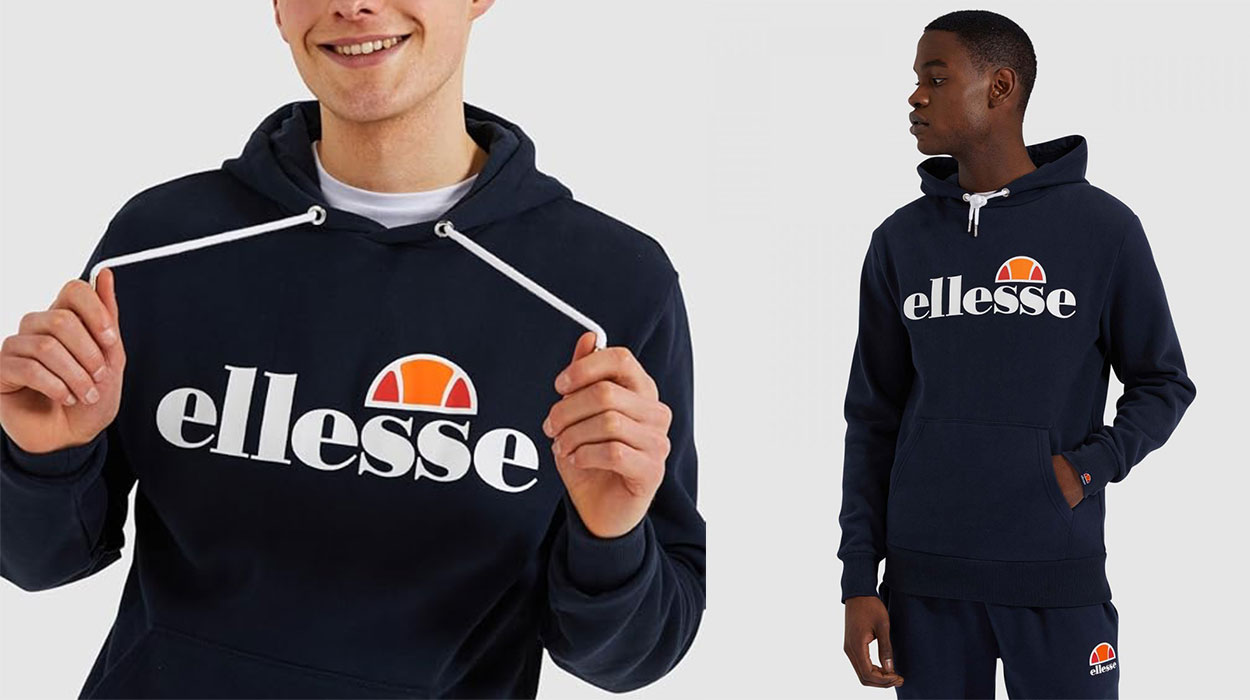 Chollo Sudadera Ellesse Gottero para hombre por sólo 26,95€ (-61%)