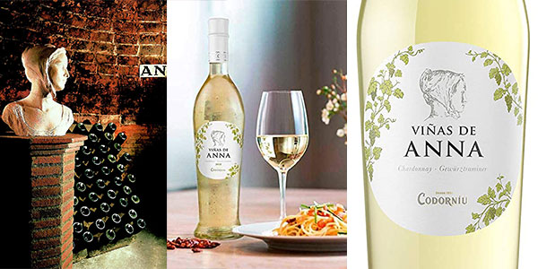 Chollo Vino blanco semidulce Viñas de Anna Chardonnay de 75 cl por sólo 6,79€ (-18%)