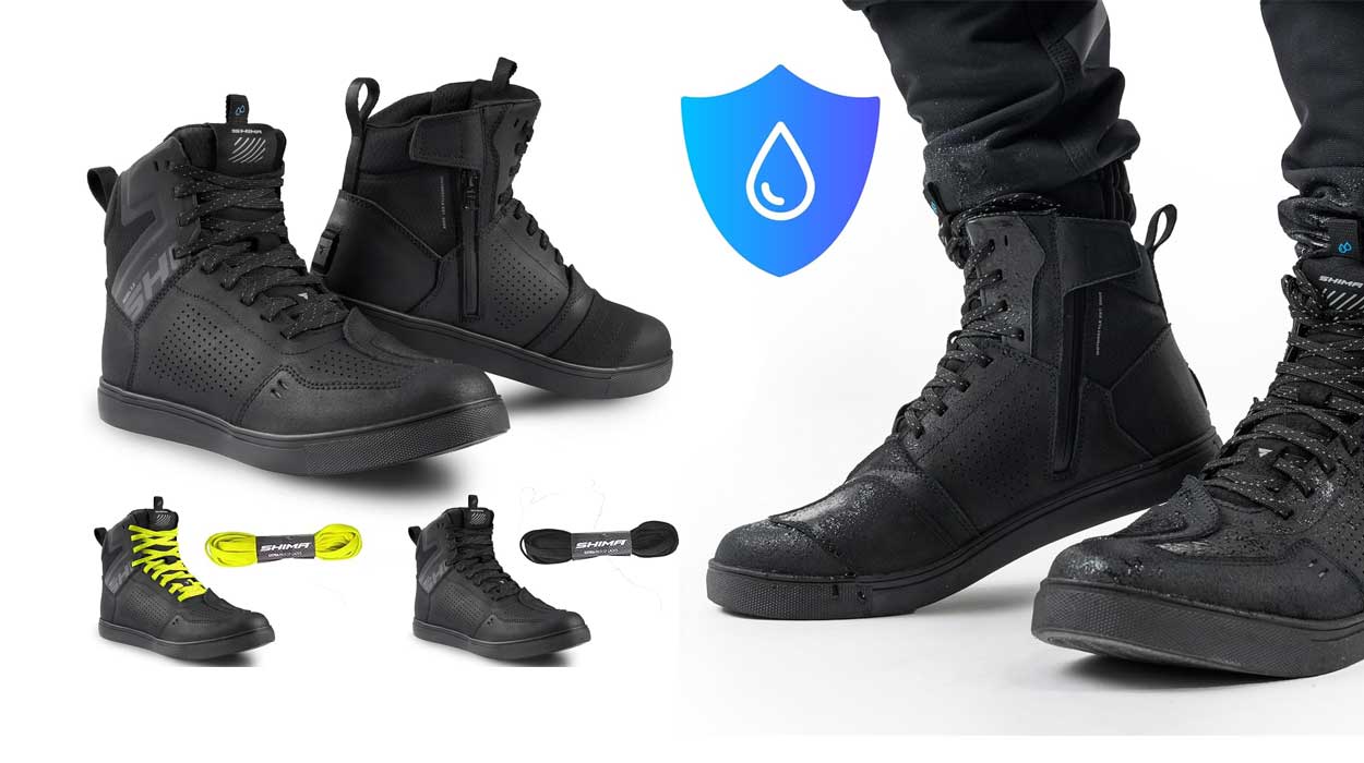 Chollo Botas de moto SHIMA REBEL 2.0 para hombre por sólo 132,10€ con envío gratis (-17%)