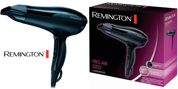 Chollo Secador de pelo iónico Remington Pro Air D5210 de 2.200 W por sólo 15,99€ (47%)