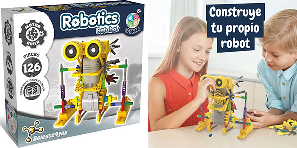 Chollo Juguete educativo Robotics Betabot – Construye tu robot interactivo por sólo 14,99€