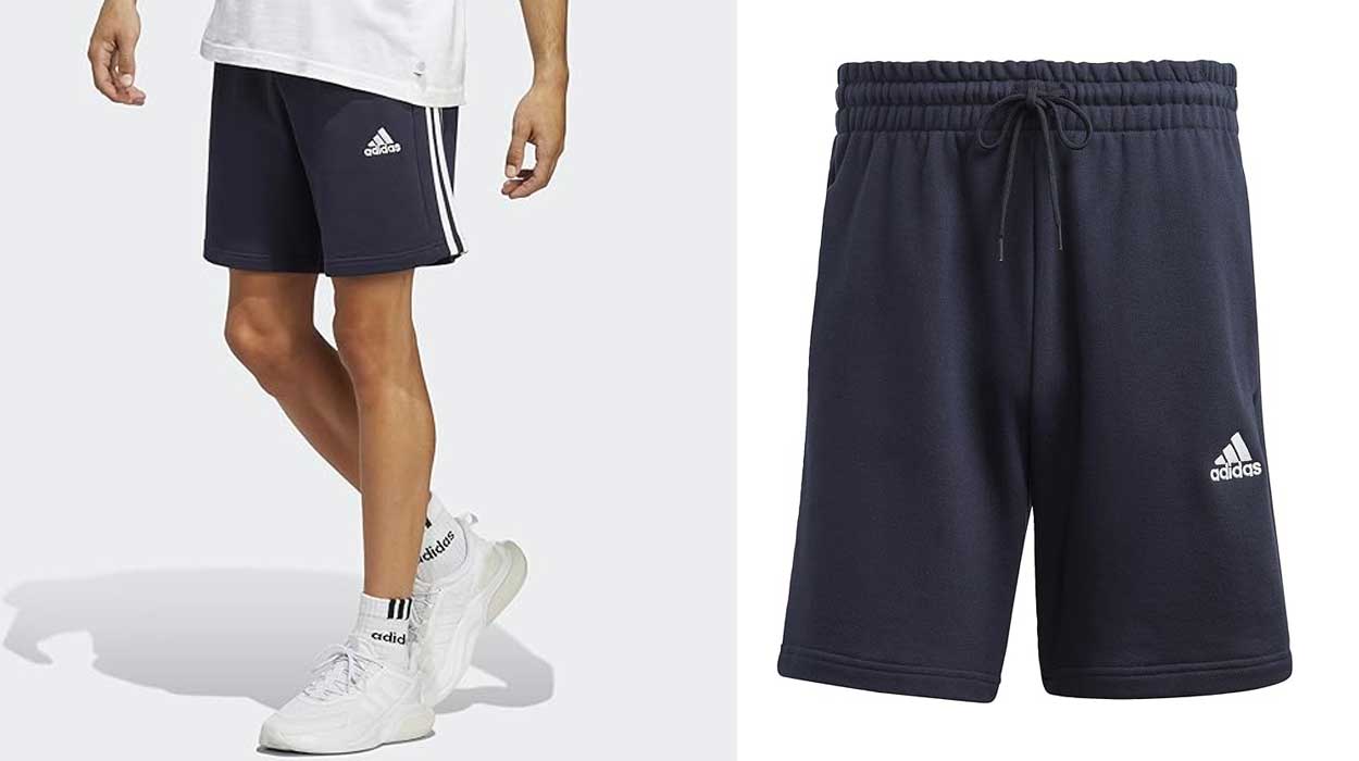 Chollo Shorts deportivos Adidas Essentials French Terry 3 Bandas para hombre por sólo 14,99€ (-55%)