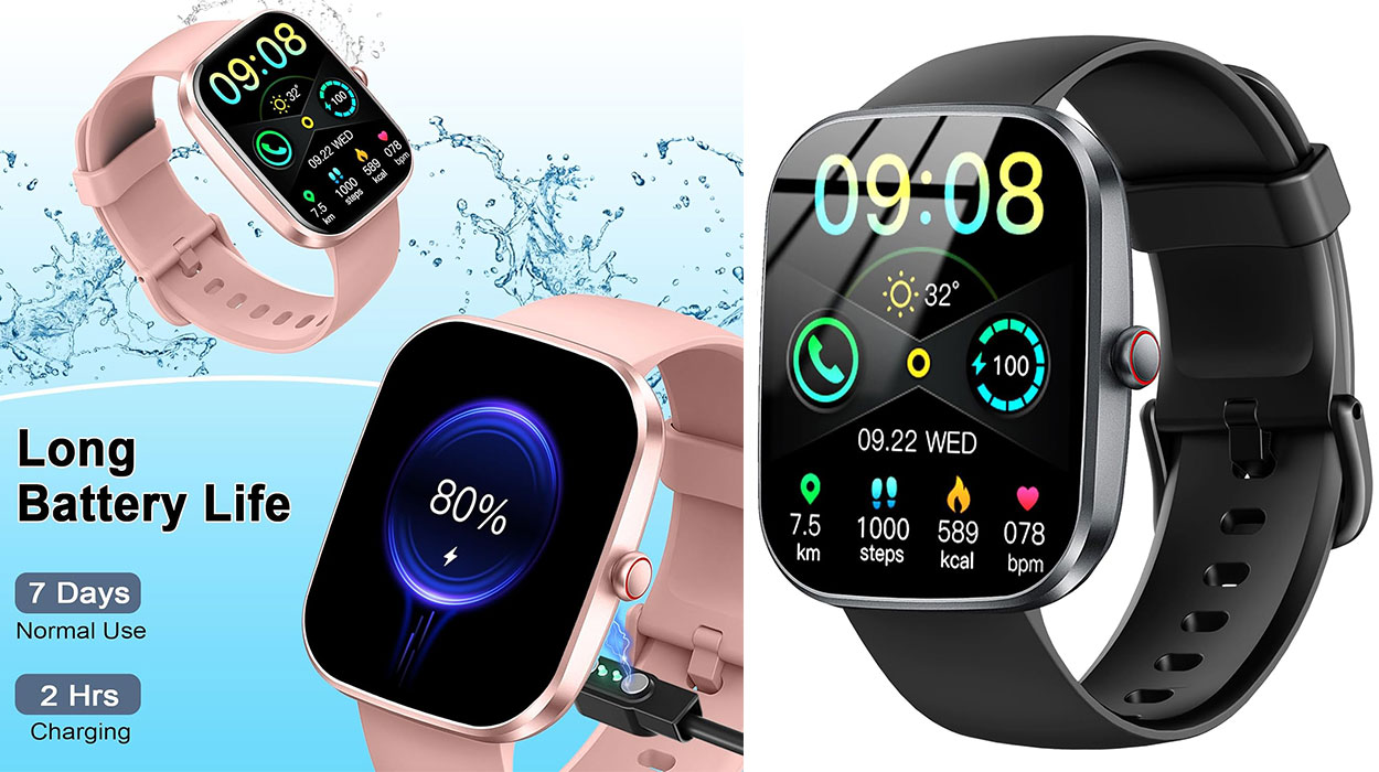 Chollo Smartwatch Soudorv con pulsómetro por sólo 29,99€ y envío gratis con cupón descuento (-70%)