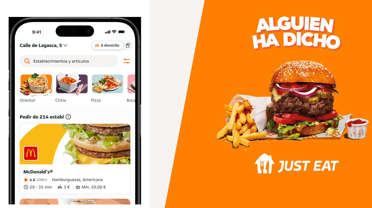 6€ de descuento en Just-Eat con este código promocional