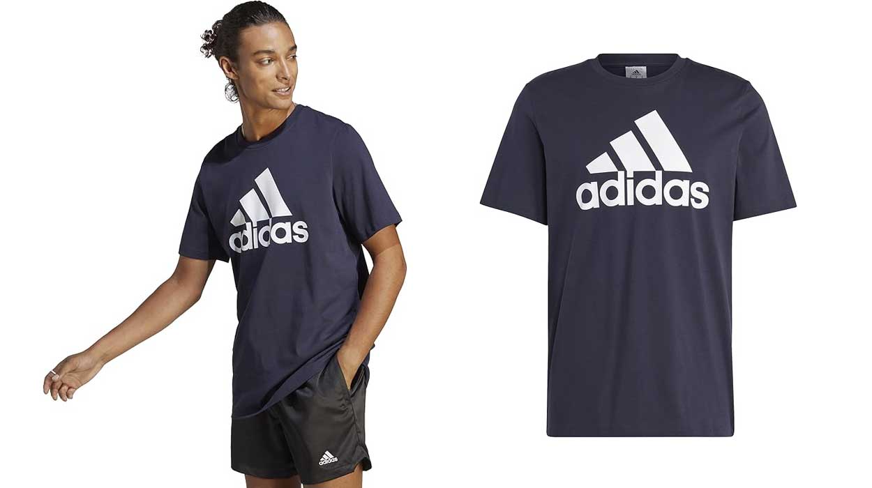 Amazon DESTRUYE el precio de esta camiseta básica Adidas para hombre con un 47% de descuento