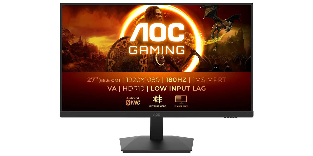 Chollo Monitor LED AOC Gaming 27G15N FHD de 27″ por sólo 129,99€ con envío gratis (-28%)