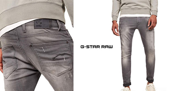 Chollo Vaqueros G-STAR RAW Revend Skinny para hombre por sólo 50€ con envío gratis (-55%)