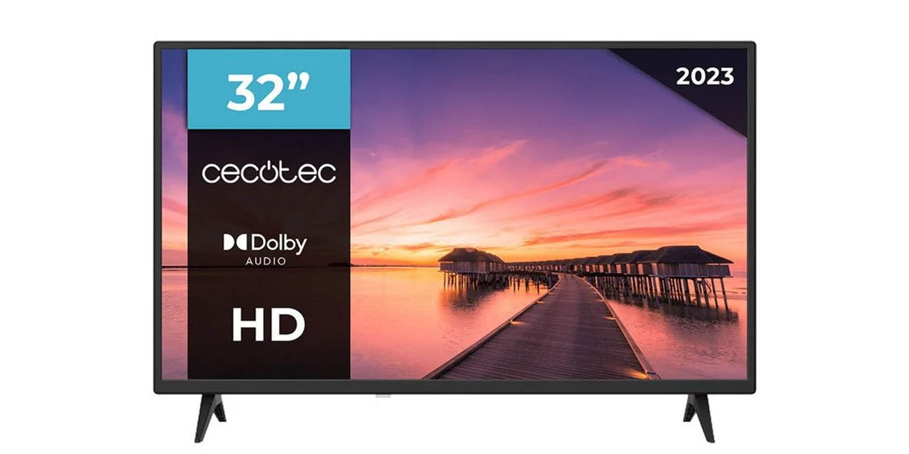 Chollo Smart TV Cecotec Series 0032S HD de 32″ por sólo 119€ con envío gratis