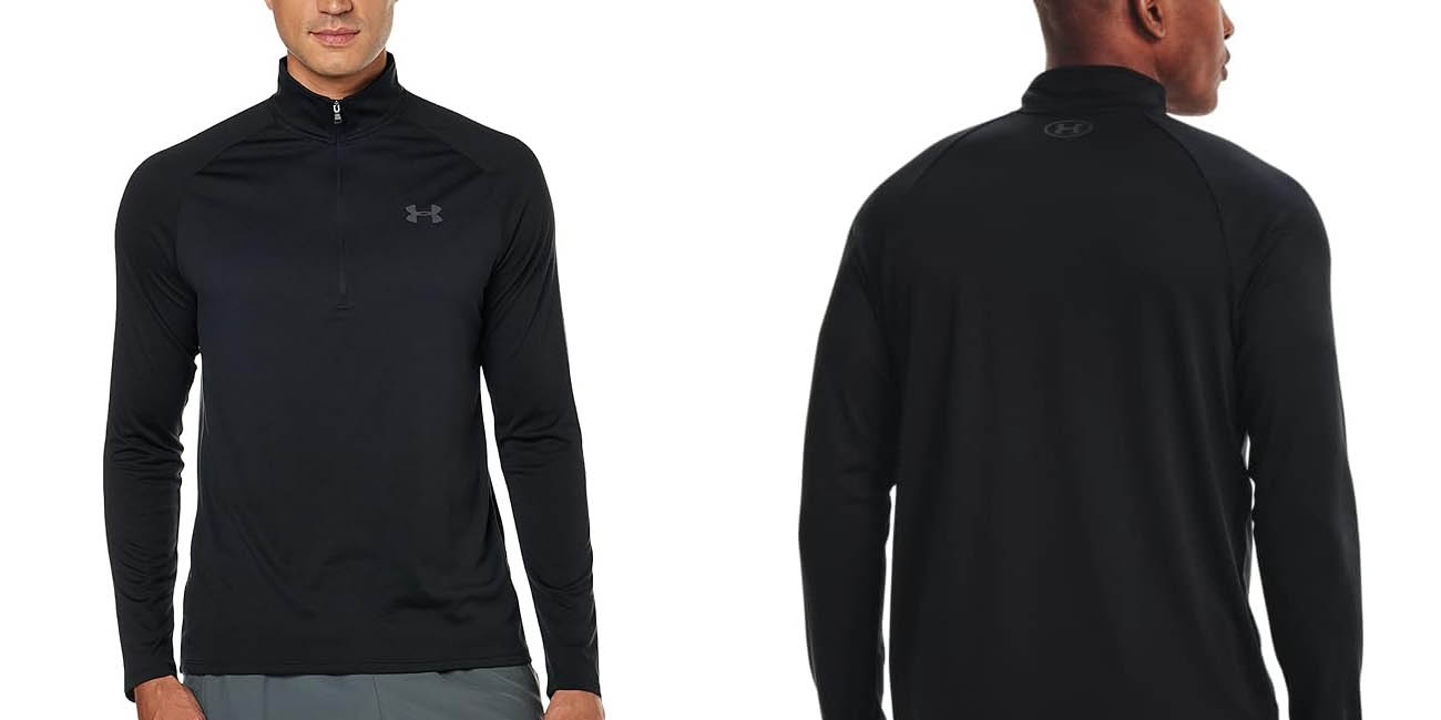 Chollo Camiseta Under Armour Tech 1/2 Zip 2.0 para hombre por sólo 31,45€ con envío gratis (-30%)