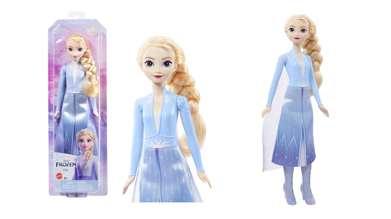 Chollo Muñeca Elsa Frozen 2 de Mattel con look de viaje por sólo 9,99€ (-33%)