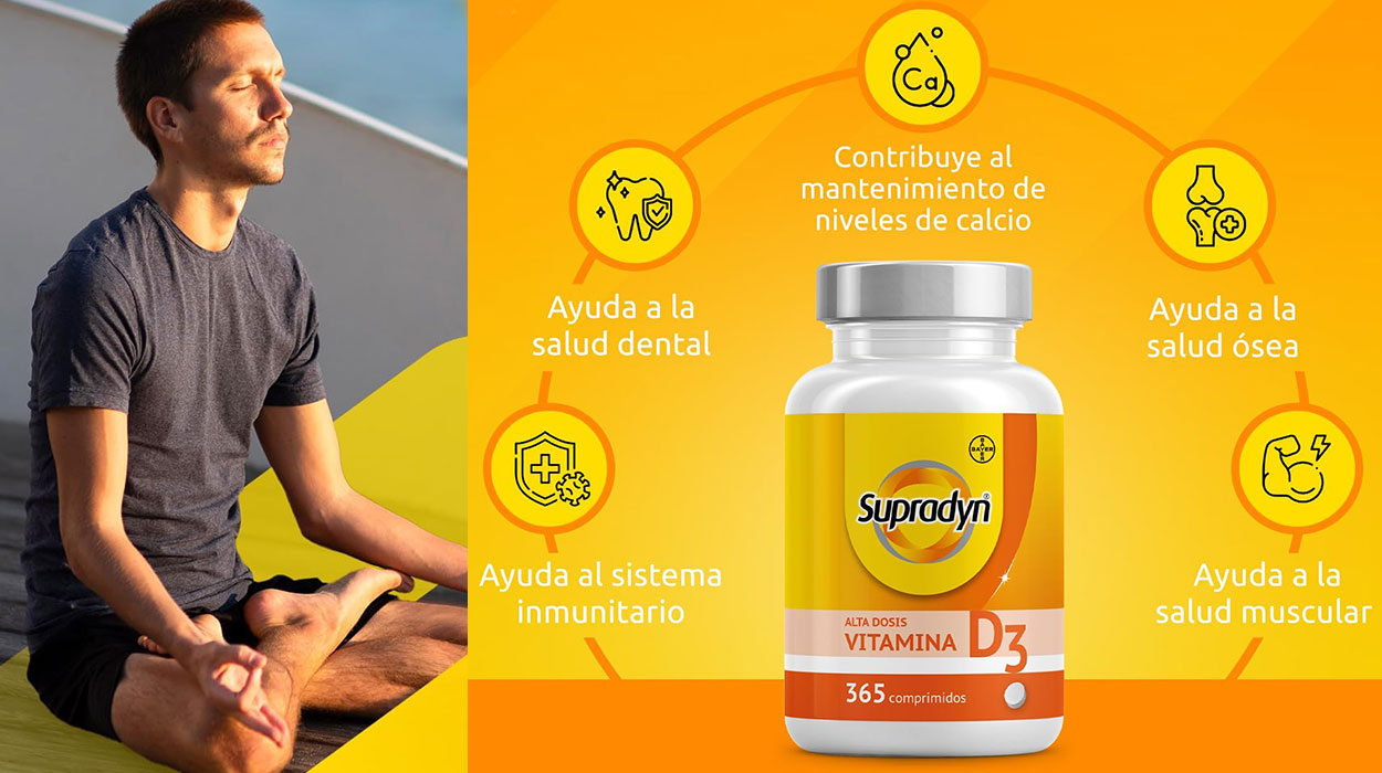 Chollo Supradyn Alta Dosis Vitamina D3 de 365 comprimidos por sólo 13,05€ (-26%)