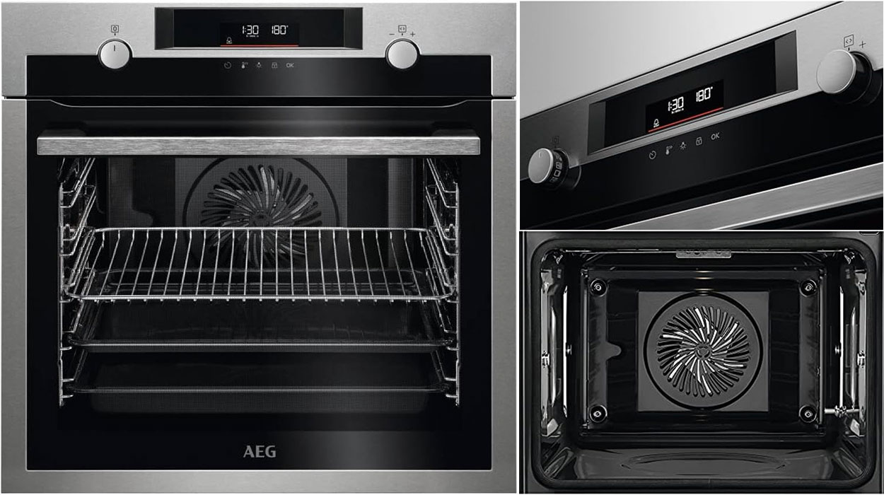 Chollo Horno AEG Serie 6000 SteamBake con limpieza pirolítica por sólo 467€ con envío gratis (-31%)