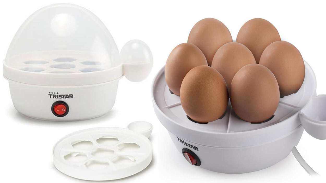 Chollo Cocedora de huevos Tristar EK-3074 por sólo 12,99€ (-35%)