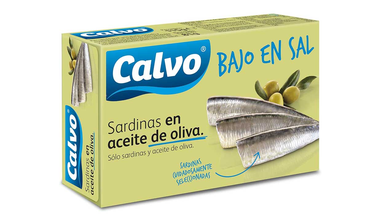 Chollo Pack x3 latas de Sardinas Calvo en Aceite de Oliva Bajo en Sal 120g por sólo 3,90€ con oferta 3×2 ¡1,30€ la lata!