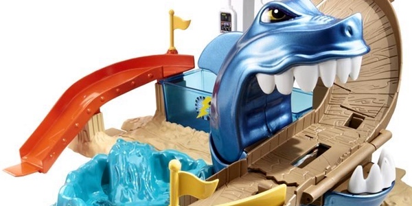 Chollo Hot Wheels pista tiburón devorador por sólo 12€ (70% de descuento)