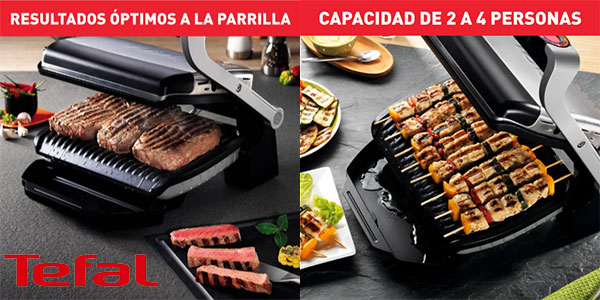 Chollo Parrilla Tefal Optigrill+ de 2.000 W por sólo 93,40€ con envío gratis (-56%)