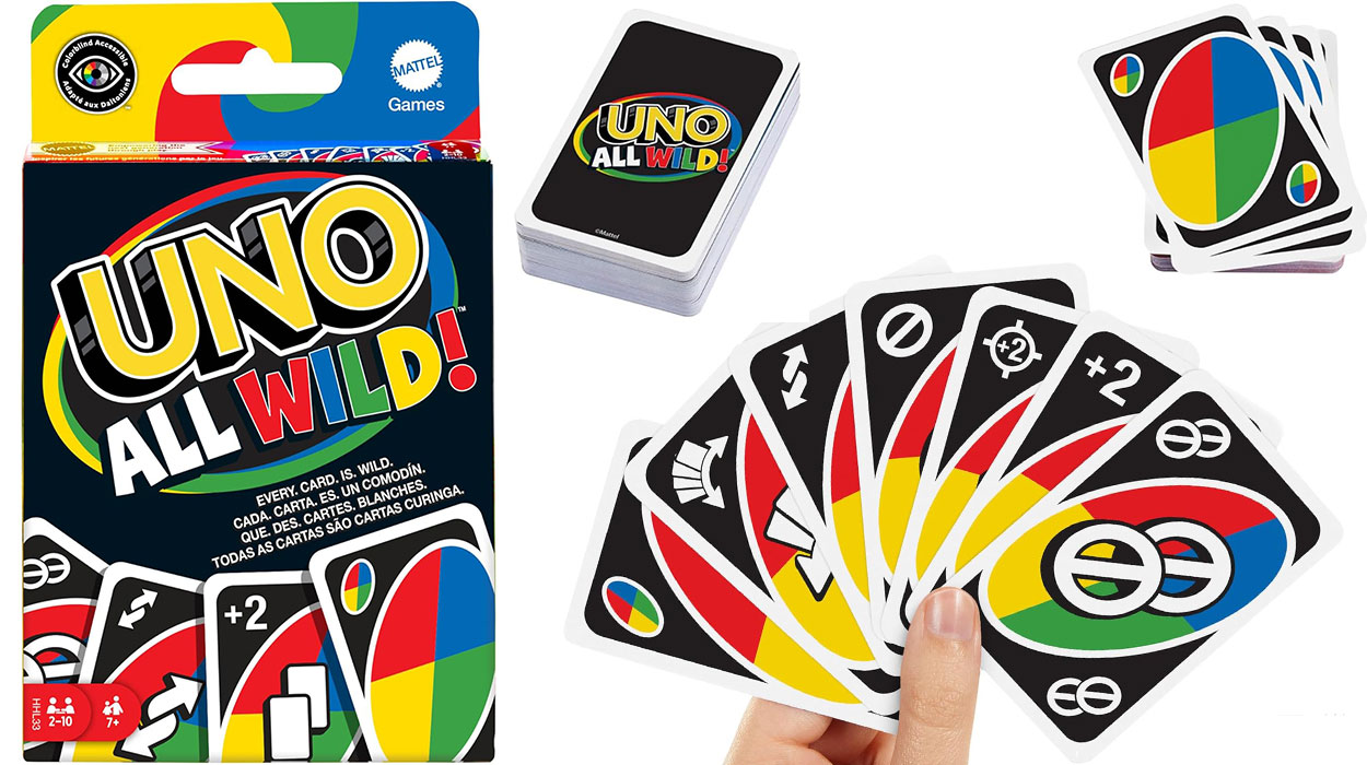 Chollo Juego de cartas Uno All Wild por sólo 7€ (-42%)